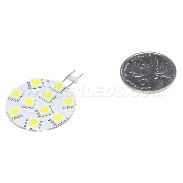 Затемнения G4 светодиодный супер яркий 10 SMD 5050 широкий светодиодный светильник, Вольт AC/DC10-30V 1,8 W 200-220LM белый теплый белый 10 шт./партия