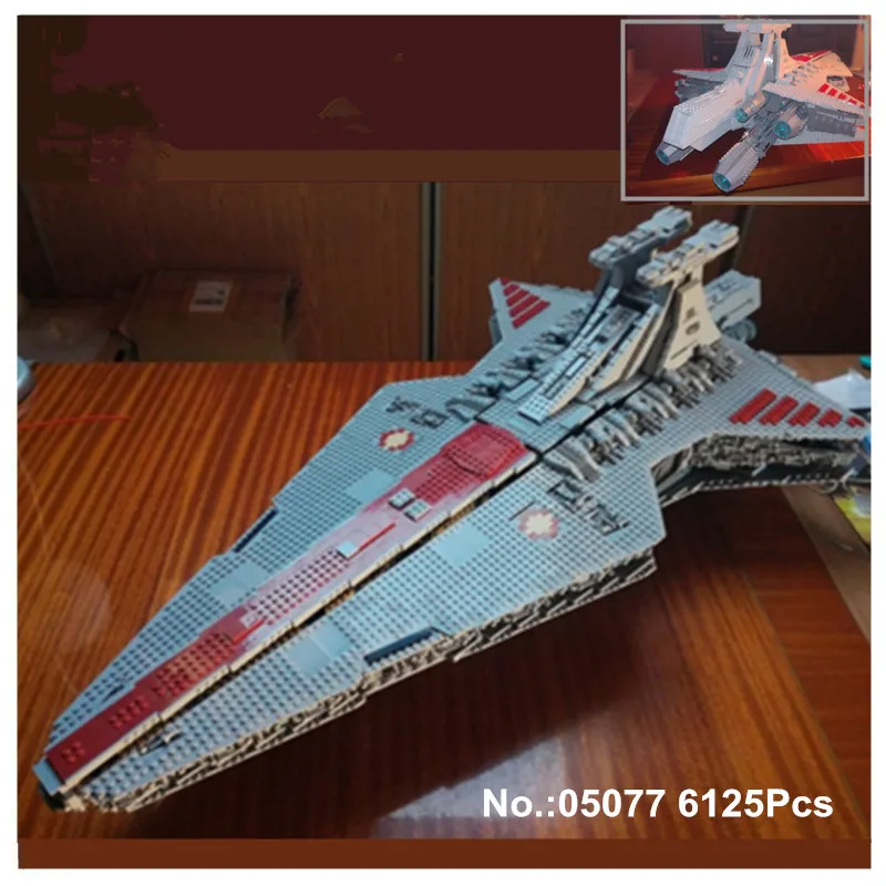 H&HXY IN STOCK 05077 6125Pcs Star The UCS Rupblic Destroyer wars Cruiser ST04 Set Building lepin Blocks Bricks Toys цена H&HXY IN STOCK 05077 6125Pcs Star The UCS Rupblic Destroyer wars Cruiser ST04 Set Building lepin Blocks Bricks Toys цены онлайн