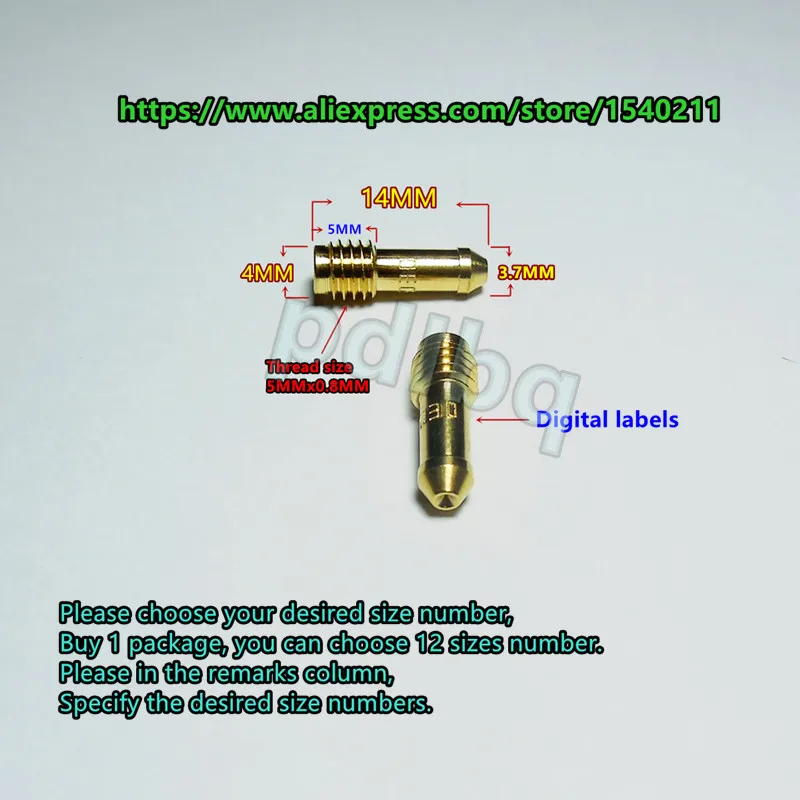 (12 шт./упак.) Mikuni carb N151.067 Pilot Jet Kawasaki KZ1000 GS1000 GS1100 Slow DR 350 XS1100 насадка для инжектора|mikuni