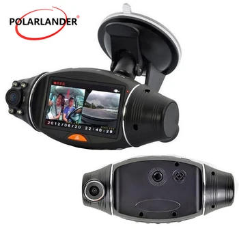 

2.7 Inch 1080P Car Camera Video Recorder Camera G-sensor Dual Lens Infrared Night Vision GPS Logger TFT LCD Dash Cam HD DVR R310