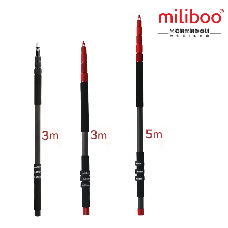 miliboo Microphone Boom Camera Accessories with Line and Outside Ring Lock Design MLZ902 for Free Shipping