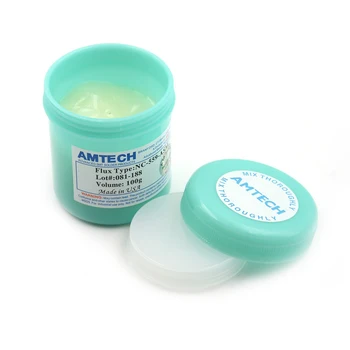 

New 1pcs NC-559-ASM Solder Flux Paste Soldering Tin Cream Green Bottle 100g