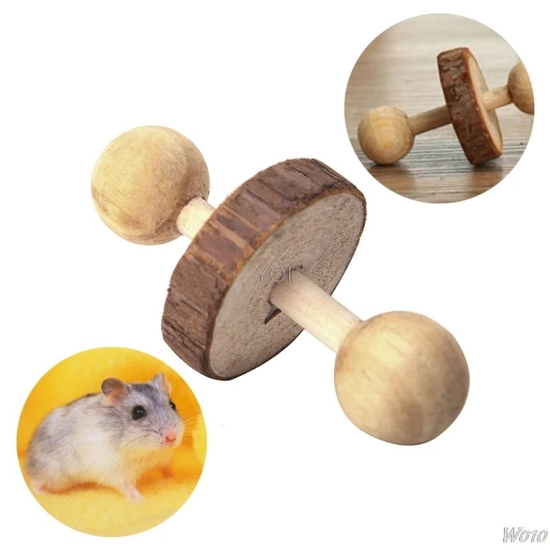 

Pet Play Exercise Wood Chew Toy For Pet Hamster Rabbit Rat Mouse NEW