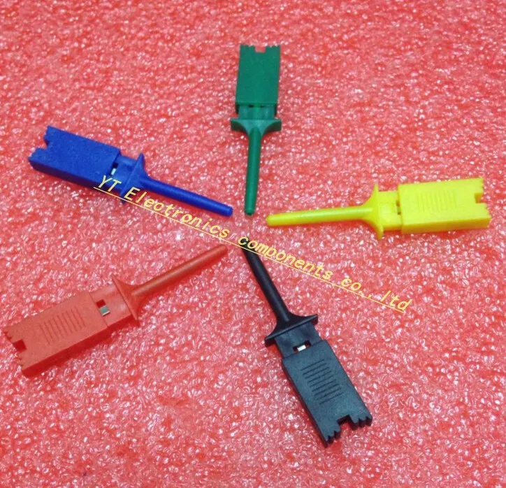 Free shipping 20pcs Test Hooks Clips for Logic Analyzers Logic Test