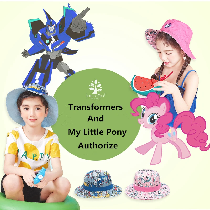 Kocotree 2019 الصيف الاطفال الفتيات قبعات للحماية من الشمس مكافحة الأشعة فوق البنفسجية واقية قبعات الأطفال الشاطئ قبعات Birm كبيرة الفتيات في الهوا...