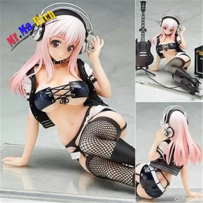 

GSC Super Sonico Guitar Ver After The Party Sexy Toy Gift PVC Figur Figuren NB