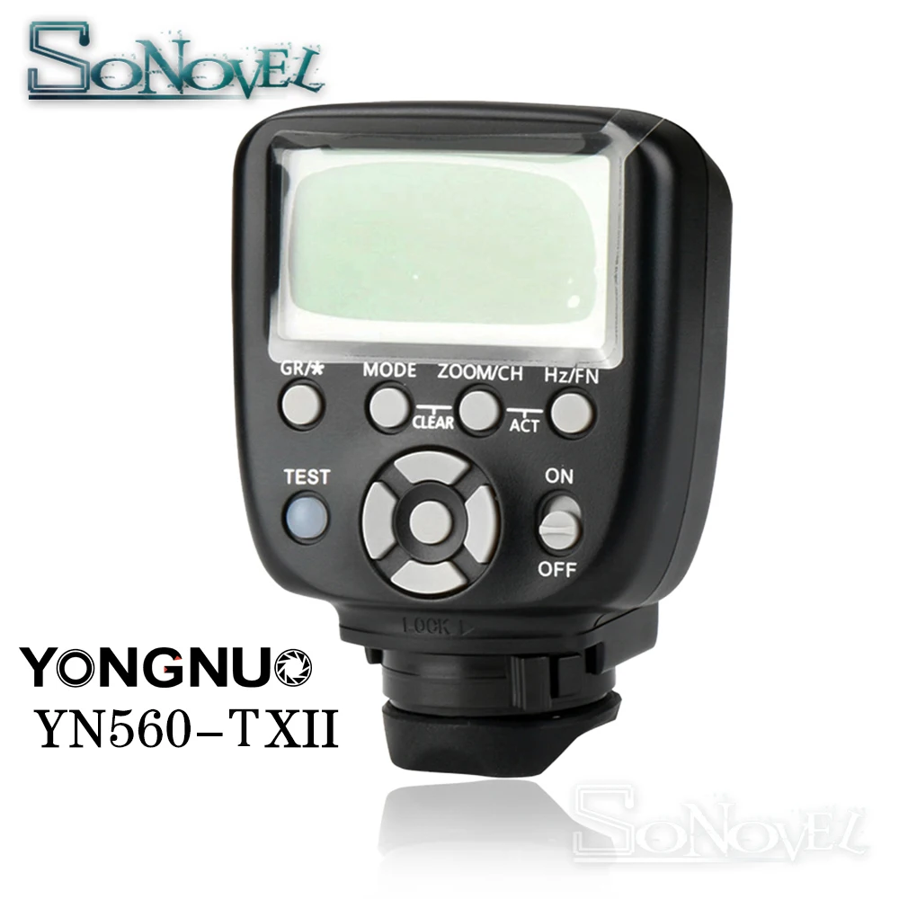 Ручной контроллер вспышки Yongnuo YN560-TX II пульт управления передатчик для Canon Nikon RF-603