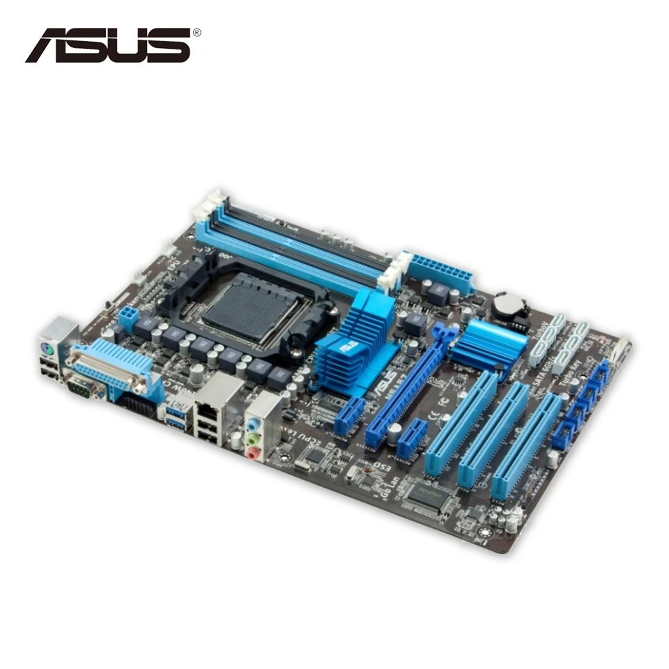

Asus M5A87 Desktop Motherboard 870 Socket AM3+ DDR3 SATA3 USB3.0 ATX
