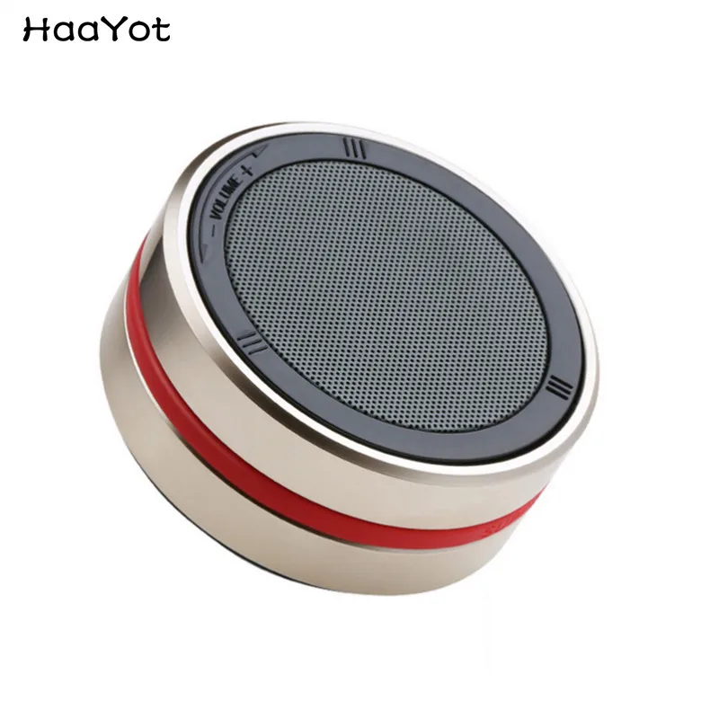 

HAAYOT Super Bass Portable Bluetooth Speaker Stereo Rotatable Control Volume Mini Wireless Outdoor Speakers Support TF AUX Play