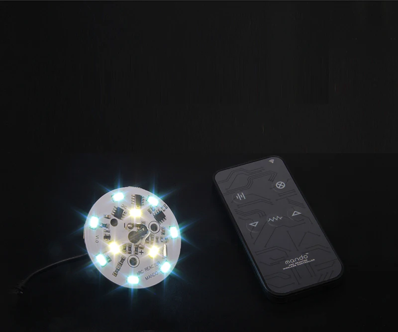 2018 New Update Avengers Iron Man 1/1 Scale Remote Control Arc Reactor DIY Glowing Iron-Man Reactor Toy Cosplay Gift Dropship