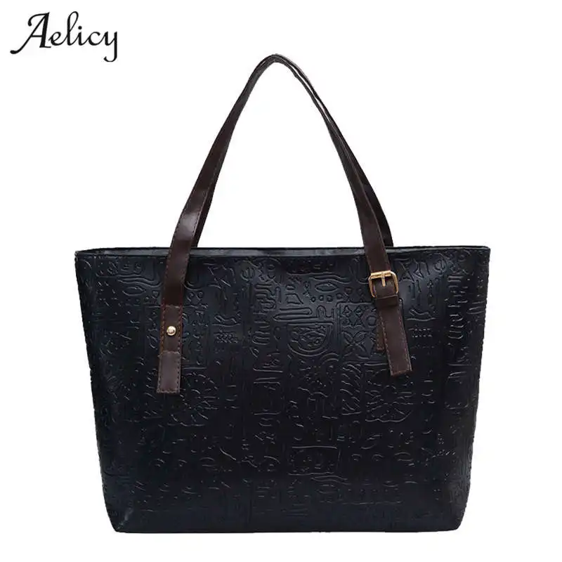 

Aelicy Brand Luxury Women Ladies Big Totes Handbags Designer PU Leather Crossbody Bag Fashion Female Messenger Bags Shoulder Bag