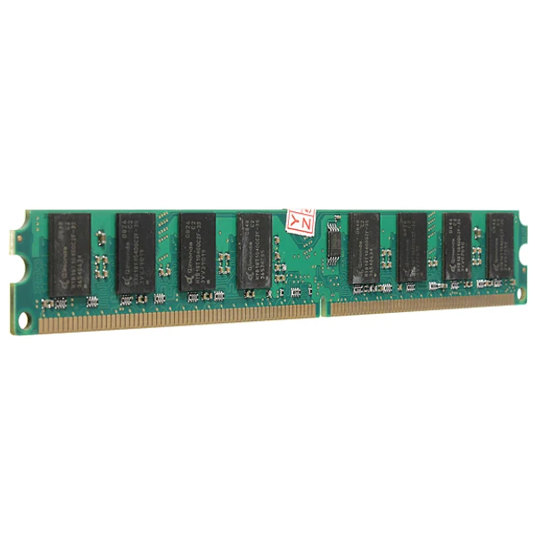 2x2 Гб оперативной памяти DDR2-667 МГц PC2-5300 без ECC Настольный ПК DIMM 240-pin