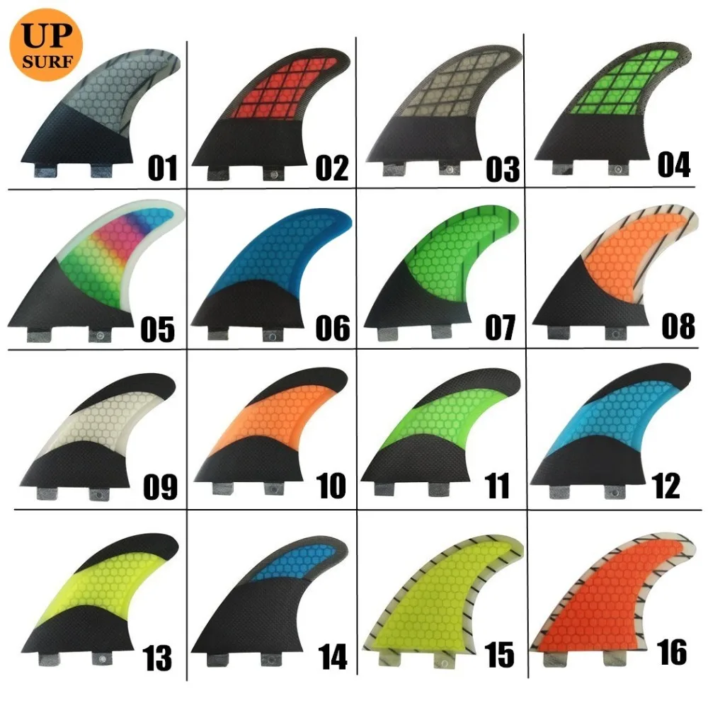 FCS G5 زعنفة الأخضر الفيبرجلاس SUP زعانف لركوب الأمواج زعانف في تصفح G3/G5/G7 زعانف ركوب الأمواج اكسسوارات