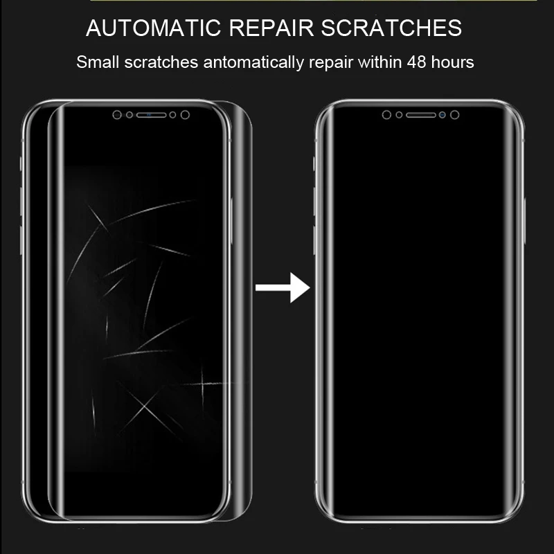 Гидрогелевая пленка для Samsung Galaxy A90 A80 A70 полное покрытие мягкая защитная из ТПУ 10 5G