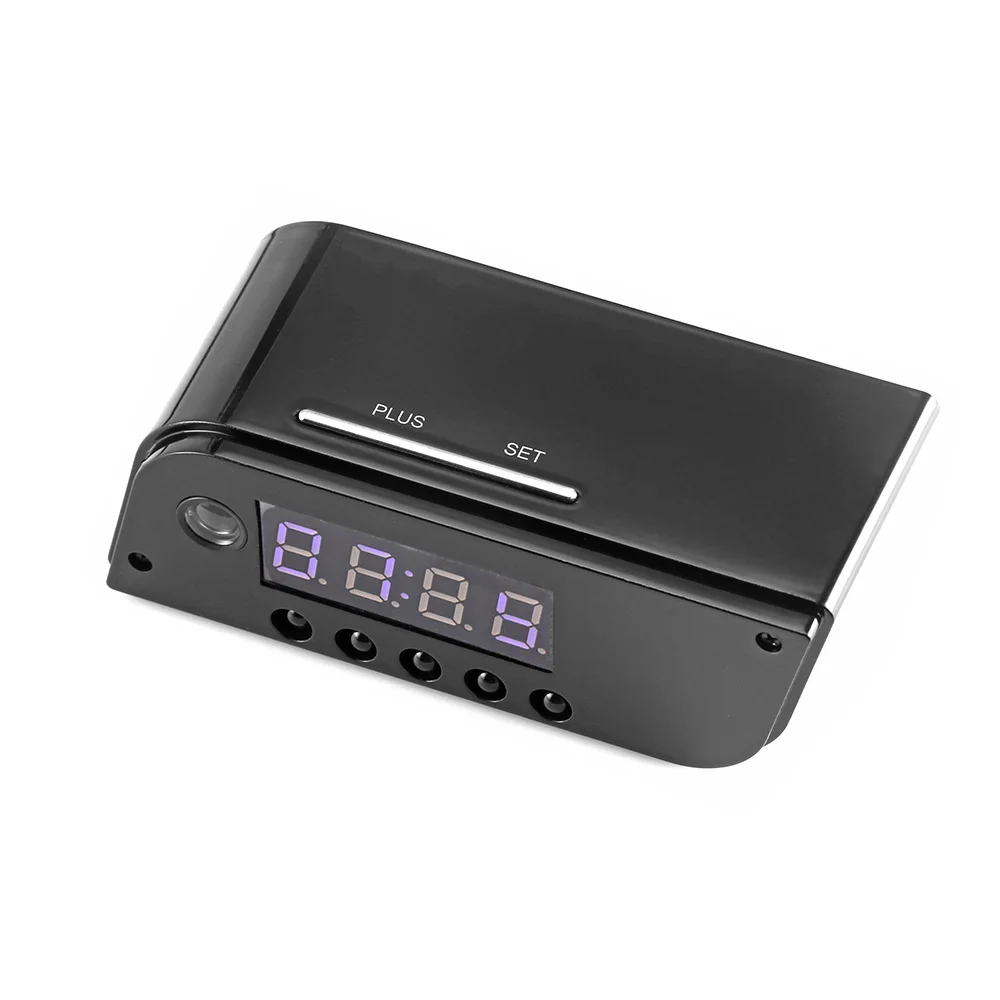 

1080P WIFI Mini Camera Time Alarm Wireless Nanny Clock P2P Security Night Vision Motion Detection Home Security Wireless Camera
