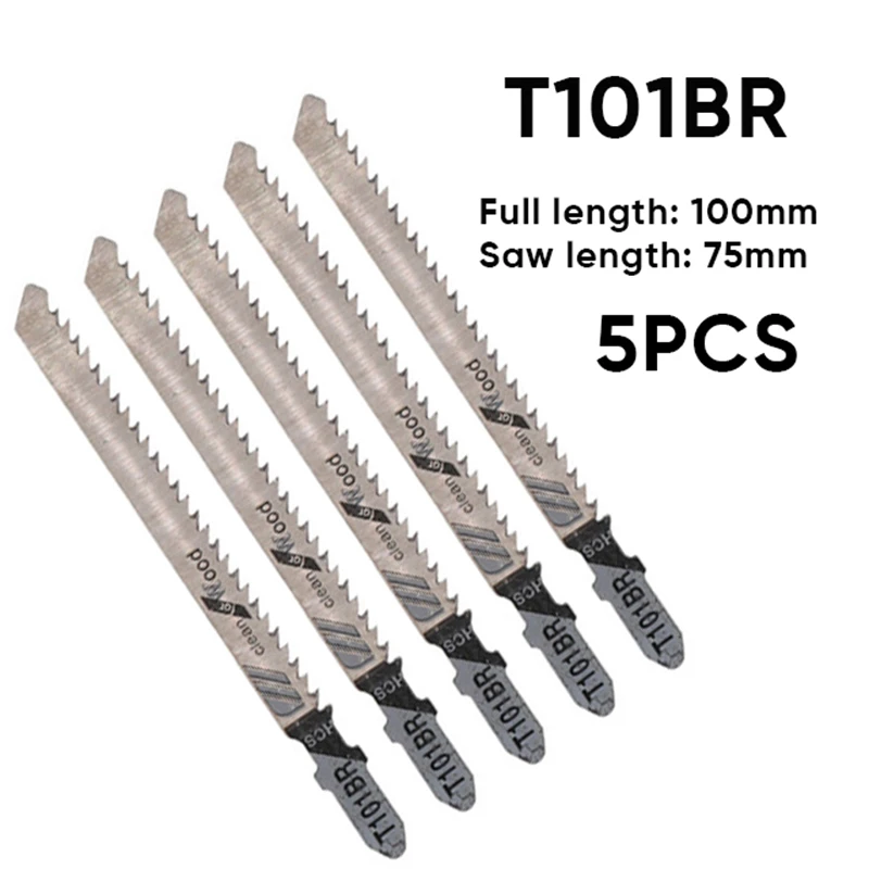 

High Quality 5 Pcs Puzzle Cutting Tools Wood Cutting Machine T101BR For Makita, Festo Fit For Makita, Festo, Etc.