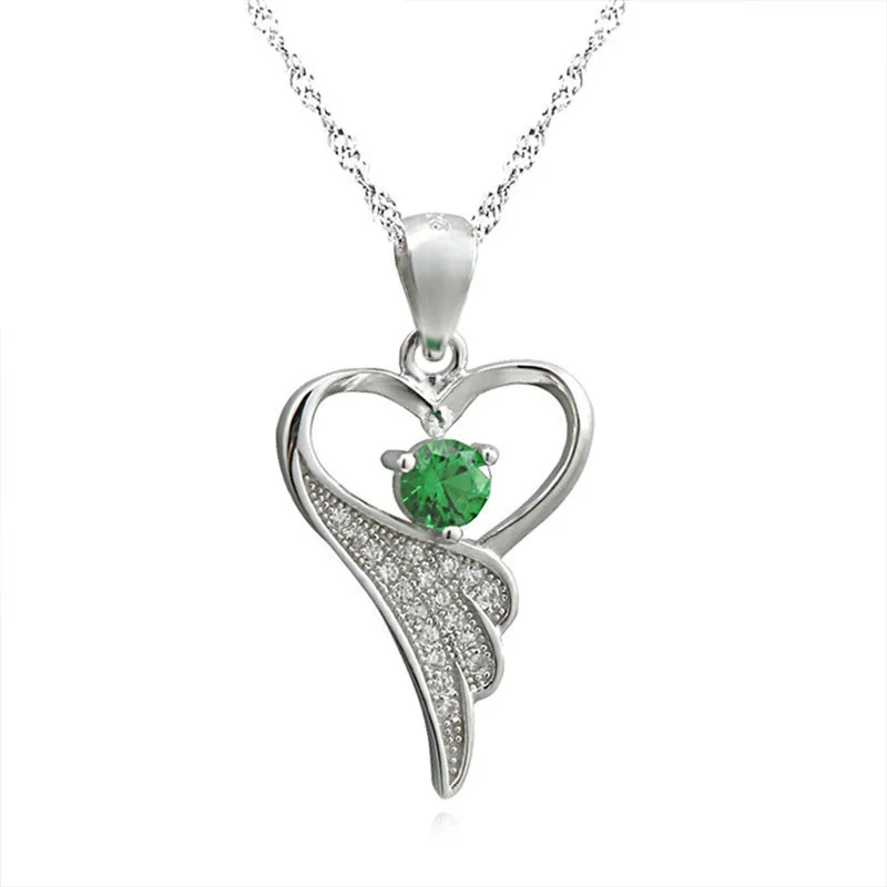 100 S925 Sterling Silver Jewelry Pendant Fashion Charms Necklace For