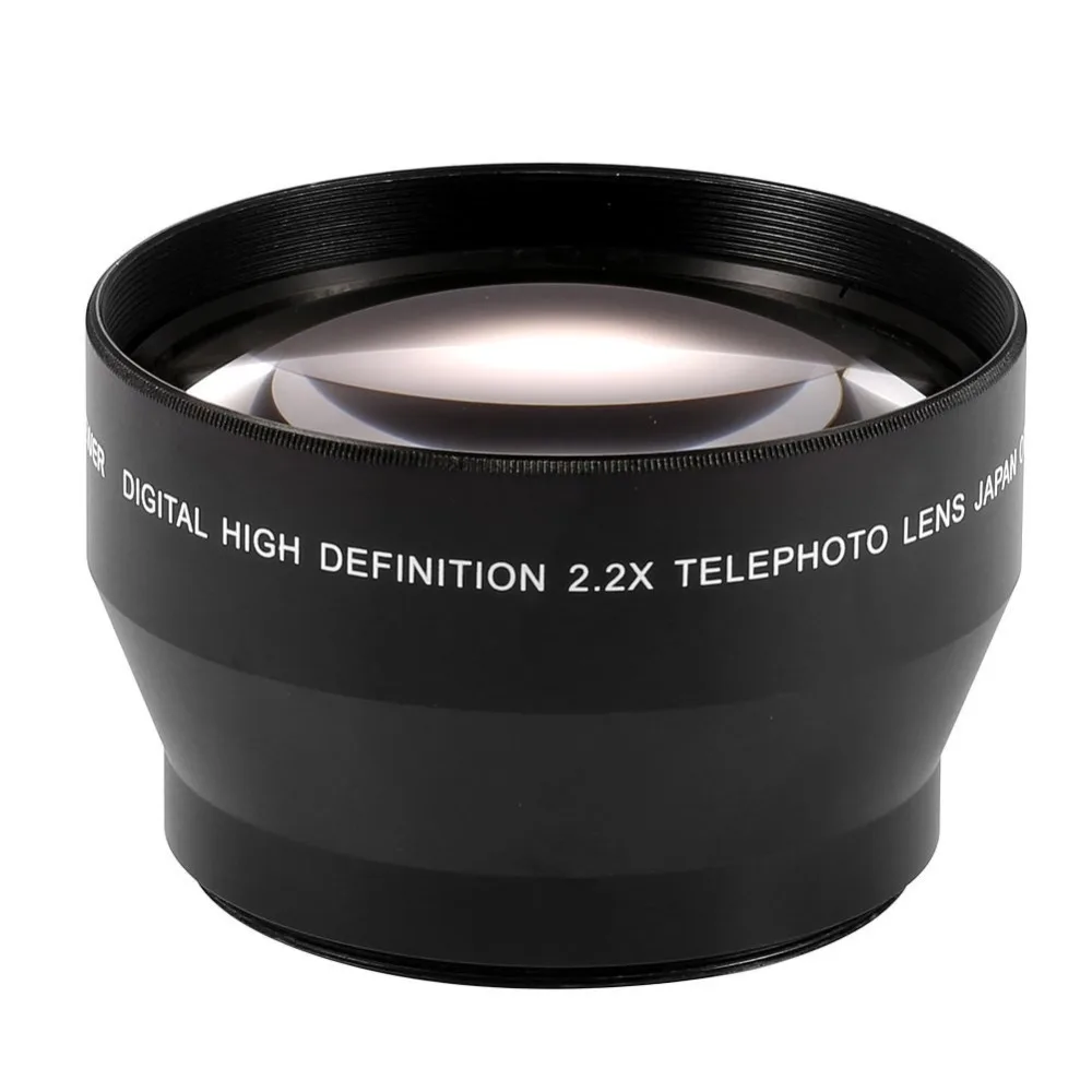 Lightdow 67 мм 2.2x Профессиональный телеобъектив высокой четкости для Canon Nikon sony DSLR