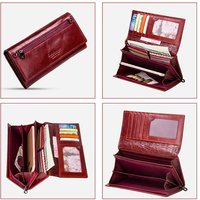 2020 Fashion Coin Purse Wallet Female Famous Brand Card Holders Cellphone Pocket Genuine leather Women's Wallets High Quality 2020 Fashion Coin Purse Wallet Female Famous Brand Card Holders Cellphone Pocket Genuine leather Women's Wallets High Quality