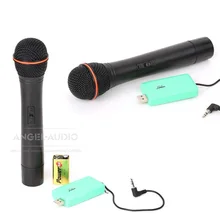 Беспроводной микрофон Системы для обучения Динамик голосовой усилитель мощности PA Мегафоны Компьютер караоке КТВ Музыка Аудио вход для микрофона