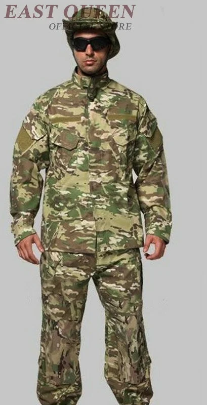Военная форма в американском стиле, тактическая камуфляжная форма спецназа для пустыни, армии США, спецназ, одежда, боевой костюм, наряд FF986 - Цвет: 3