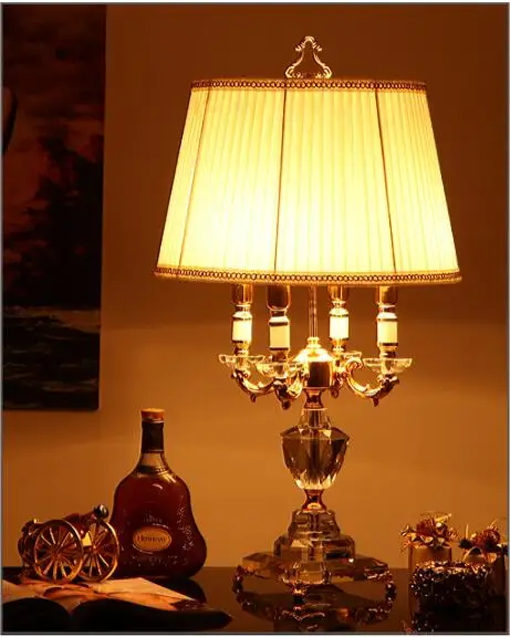 Модная Хрустальная настольная лампа ofhead k9, роскошная Высококачественная Хрустальная настольная лампа для спальни, лобби, настольная лампа abajur de mesa lamparas