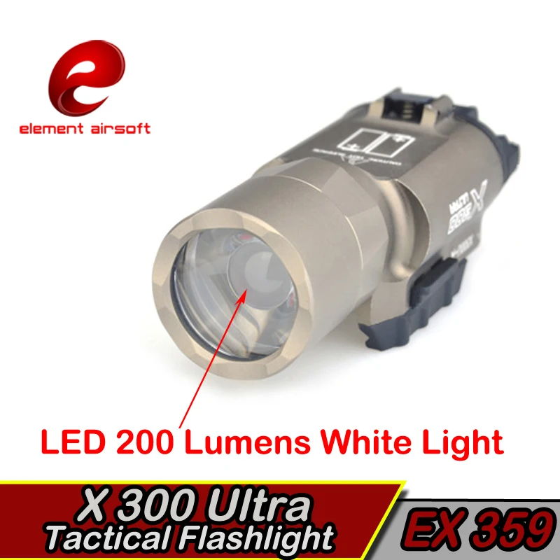 Элемент Тактический Surefir X300 светодиодный светильник для оружия Waffe lanterna
