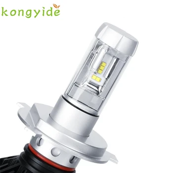 

Car-styling 2PC X3 H4 50W 12000LM Car Led Headlamps 6500K White High Power feb27 Dropship