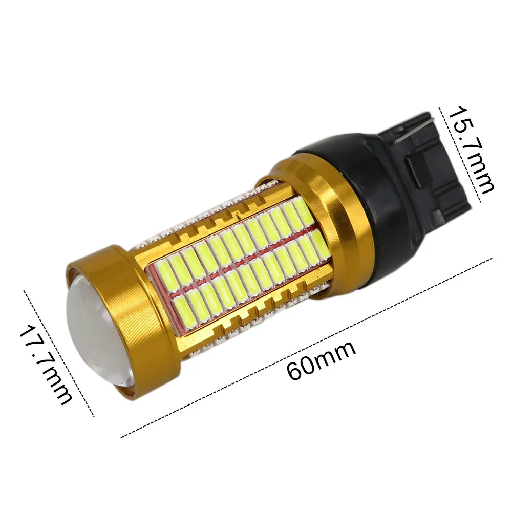 WLJH 2x Canbus 4014 SMD T15 W16W/7440 W21W/1156 P21W светодиодный светильник для автомобиля дневные ходовые огни DRL сигнал поворота резервная лампа заднего хода