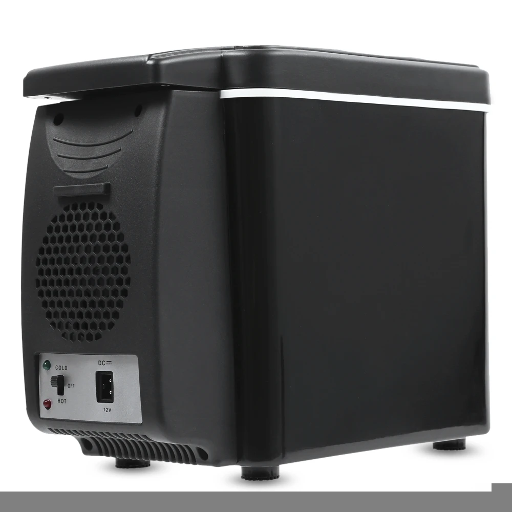 

Free Shipping 6L Mini Dual Use Car Cool and Hot Refrigerator Multi-Function Home Travel Vehicular Fridge Temperature Control