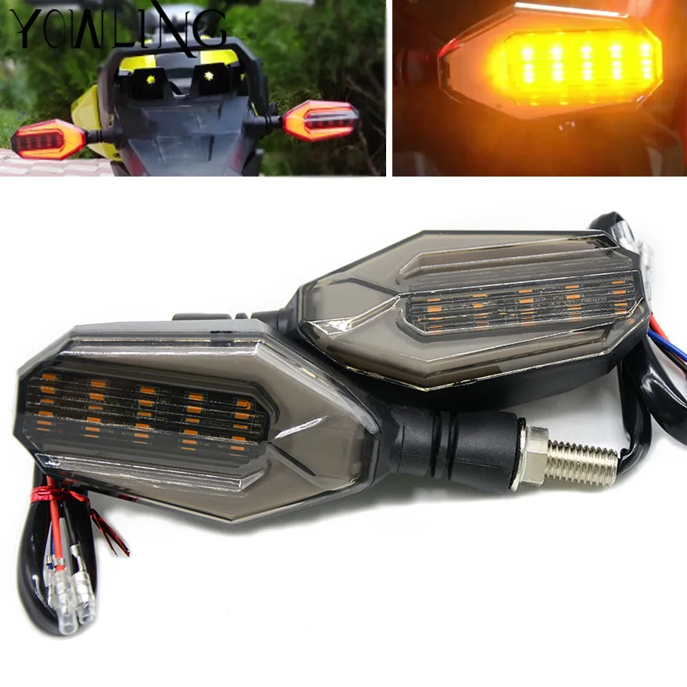 

For TRIUMPH Daytona 675R Bonneville T100 Scrambler Tiger 800 Daytona 675 Motorcycle Turn Signal Lights Indicator Amber Blinker