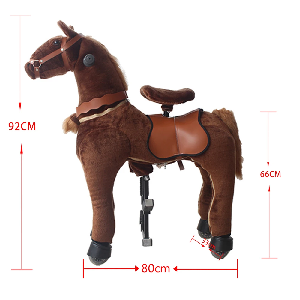my size horse toy