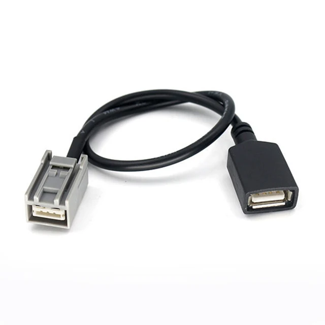 อะแดปเตอร์ USB อะแดปเตอร์เสียงสำหรับ Honda Civic Jazz Fit สำหรับ Honda