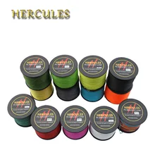 Hercules 8 нитей рыболовная 90LB 1000 м ПЭ плетеная рыболовная леска для морской ловли карпа Улучшенный Экстремальный шнур