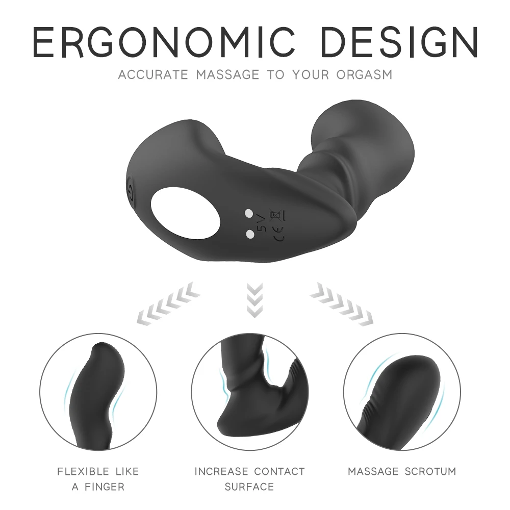 PHANXY G Spot Dildo Vibrator for Women Vagina Clitoris Powerful Anal Vibrators for Men Prostate Massager Anal Sex Toys (5)