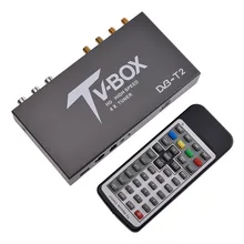 1080 P HDDVB-T2 tv Box HDMI USB AV MOV OSD DVB RCA Smart tv Box True четыре приемный тюнер ТВ приемник