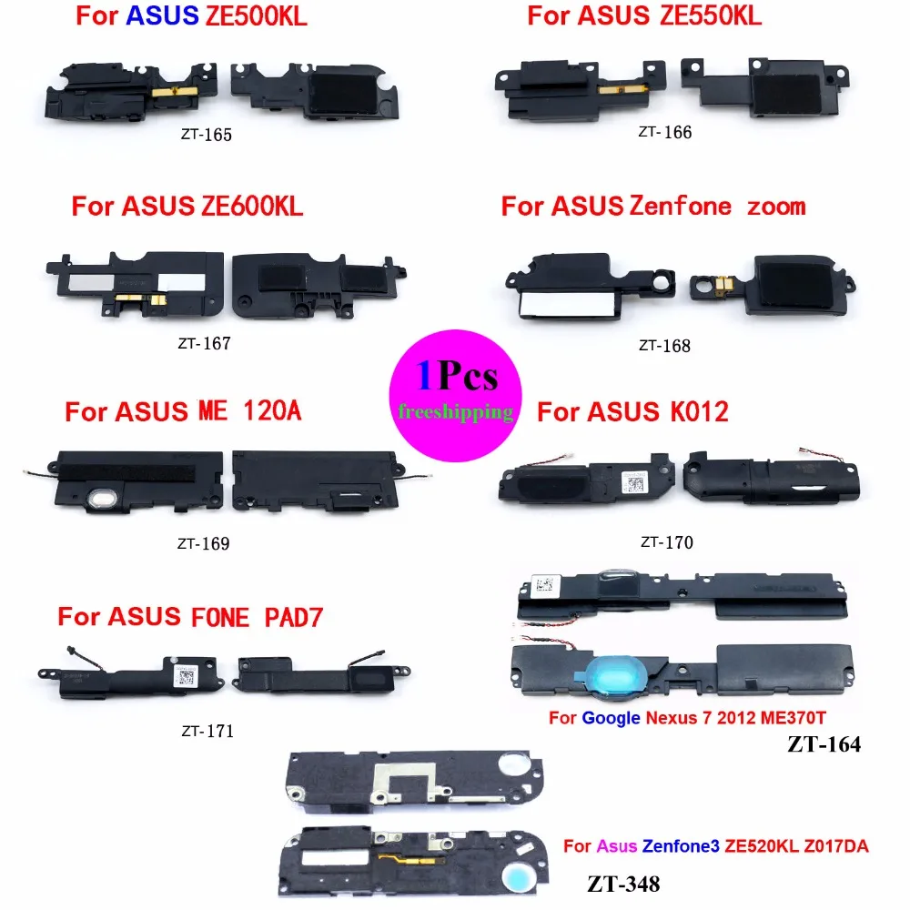 

ChengHaoRan Speaker assembly For Asus Zenfone 3 FonePad7 For Google Nexus 7 Buzzer RING ringer ringing Cellphone Repair parts