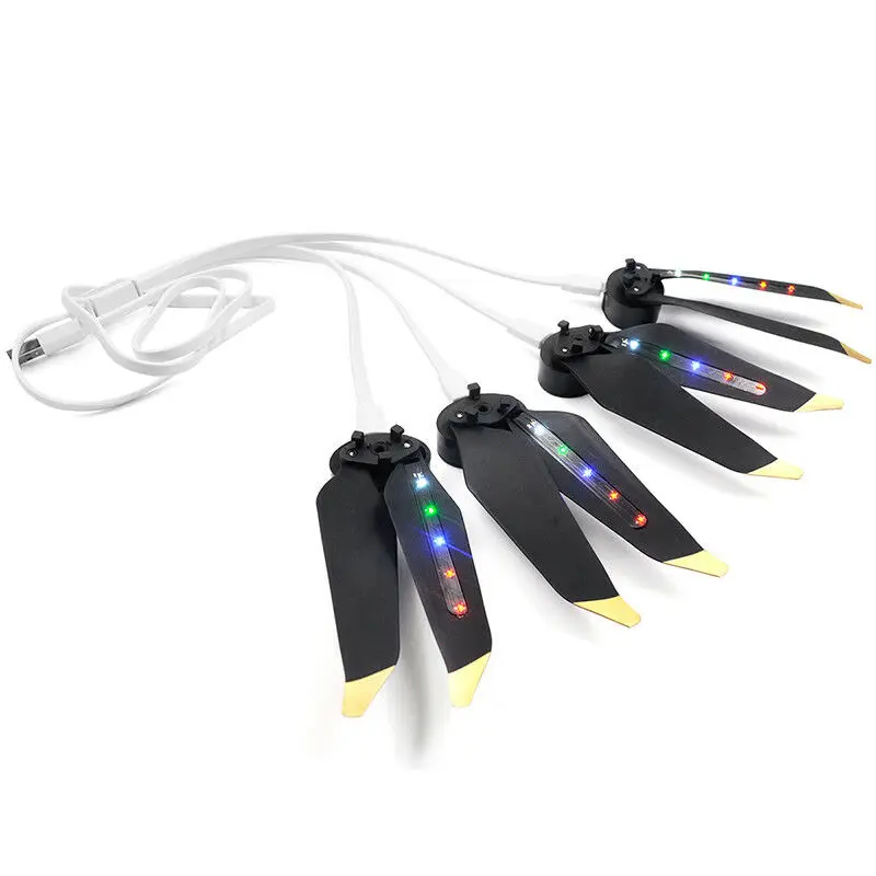 4 в 1 быстрая зарядка USB кабель для передачи данных и зарядки для светодиодной вспышки Пропеллер для Android Dji Дрон светодиодная вспышка пропеллеры