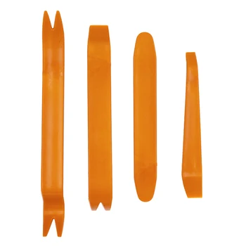 

4pcs/set Professional Vehicle Dash Trim Tool Car Door Panel Audio Dismantle Remove Install Pry Kit Refit Set Repairing Tools