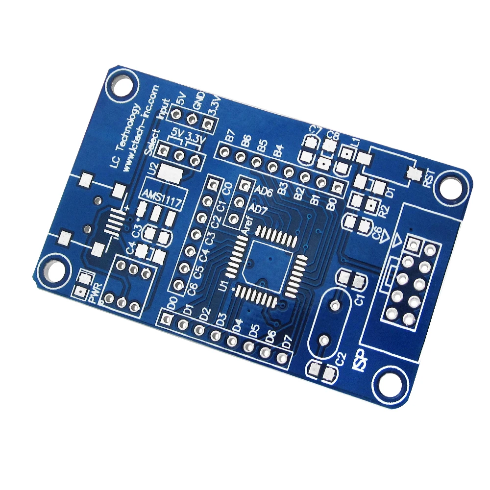 ATmega8 48 88 168 AVR минимальная системная основная плата макетная пустая PCB|Детали и