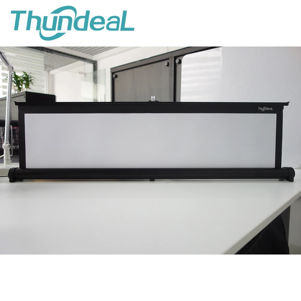 Для офиса Бизнес встречи обучение ThundeaL 50 дюймов 16:9 проектор экран портативный