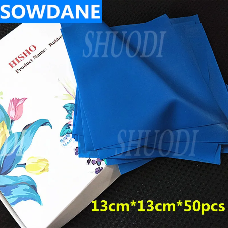 1 коробка, 50 шт./20 шт., 13 см* 13 см, уход за полостью рта, отбеливание зубов, гигенная Стоматологическая резина, плотина, натуральный каучук, латекс - Цвет: 50 pcs