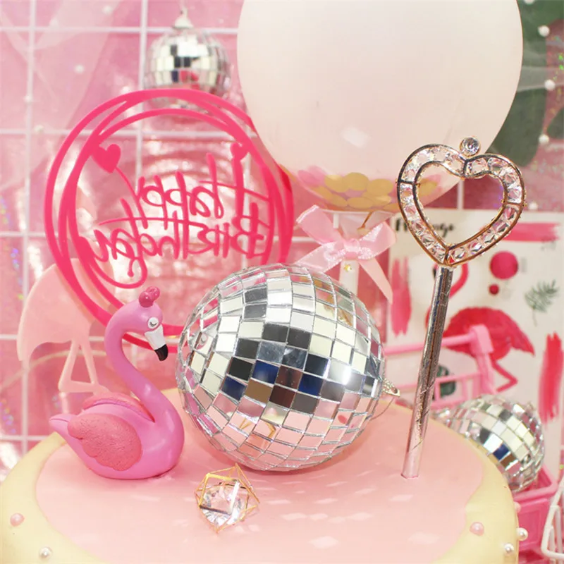 10*7cm Big Size Rainbow Unicorn Cake Topper Birthday Party Decoration Kids Favors Cake Decoration Cupcake Topper for Wedding-S