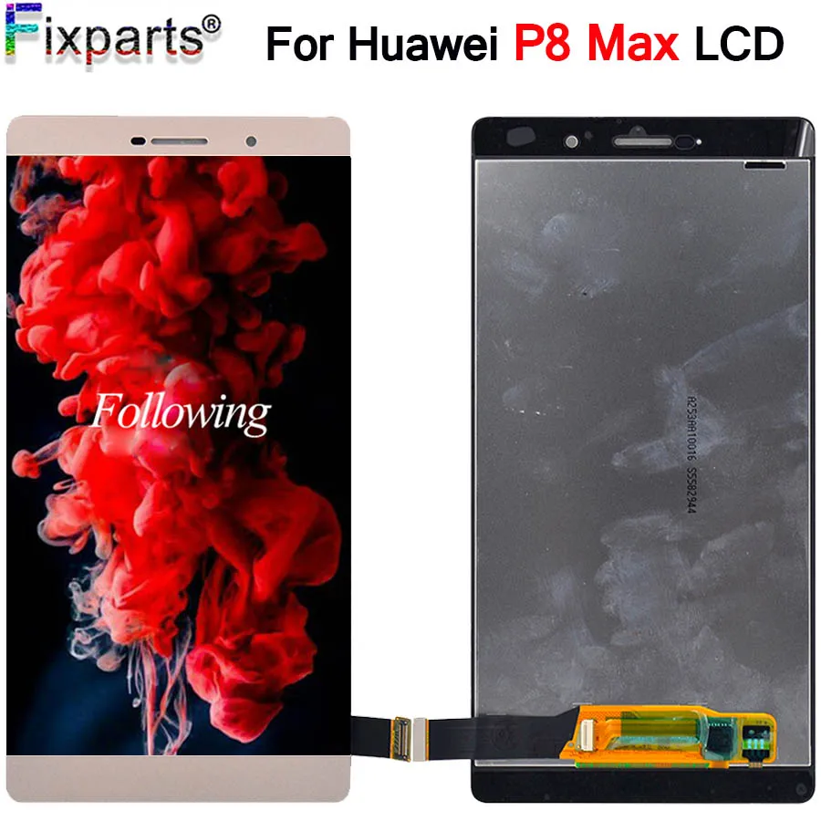 Для Huawei P8 Max ЖК-дисплей кодирующий преобразователь сенсорного экрана в сборе DAV-703L