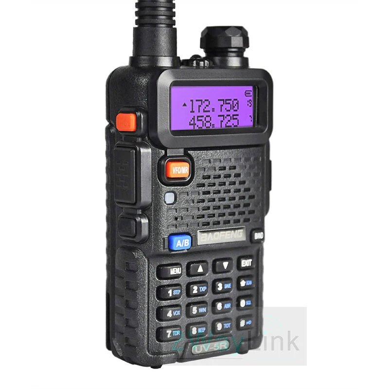 Портативная рация Baofeng UV 5R с двойным дисплеем два диапазона 5 Вт УВЧ УКВ Pofung КВ
