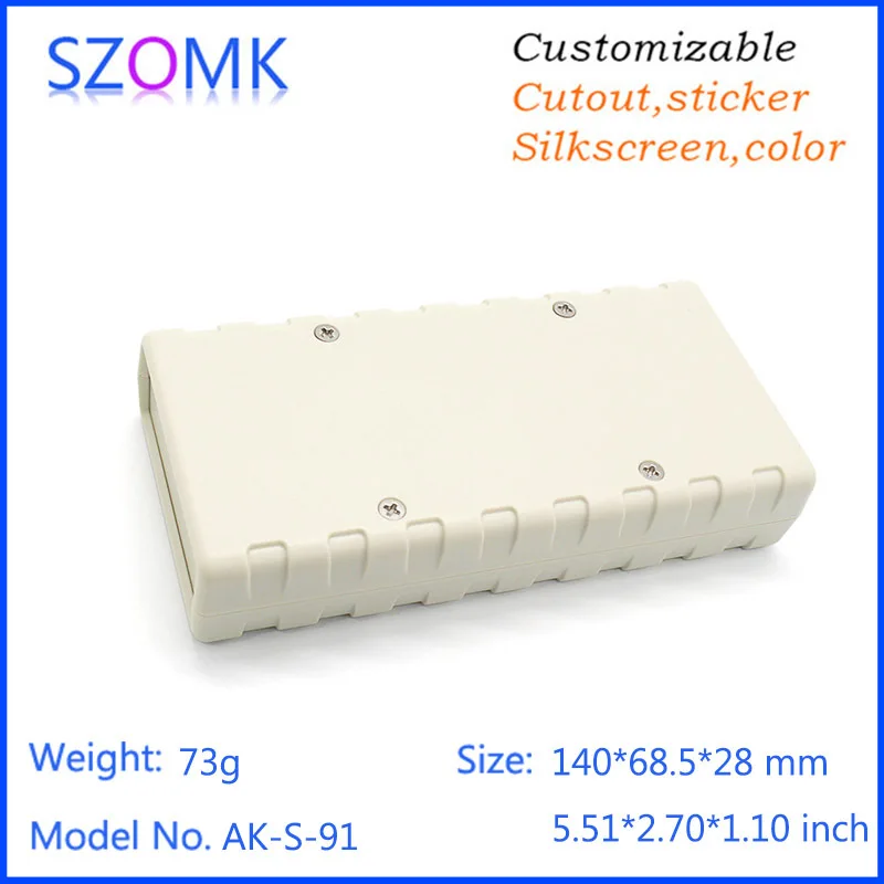 plastic enclosure for electronics control box szomk diy enclosure junction box plastic housing small abs instrument enclosure distribution box black plastic box enclosure electronics case  (4).jpg