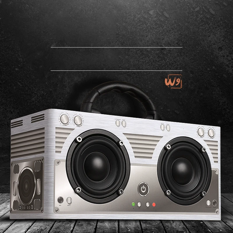 Abuzhen Bluetooth колонка Портативная саундбар Беспроводная s стерео mp3 плеер AUX TF