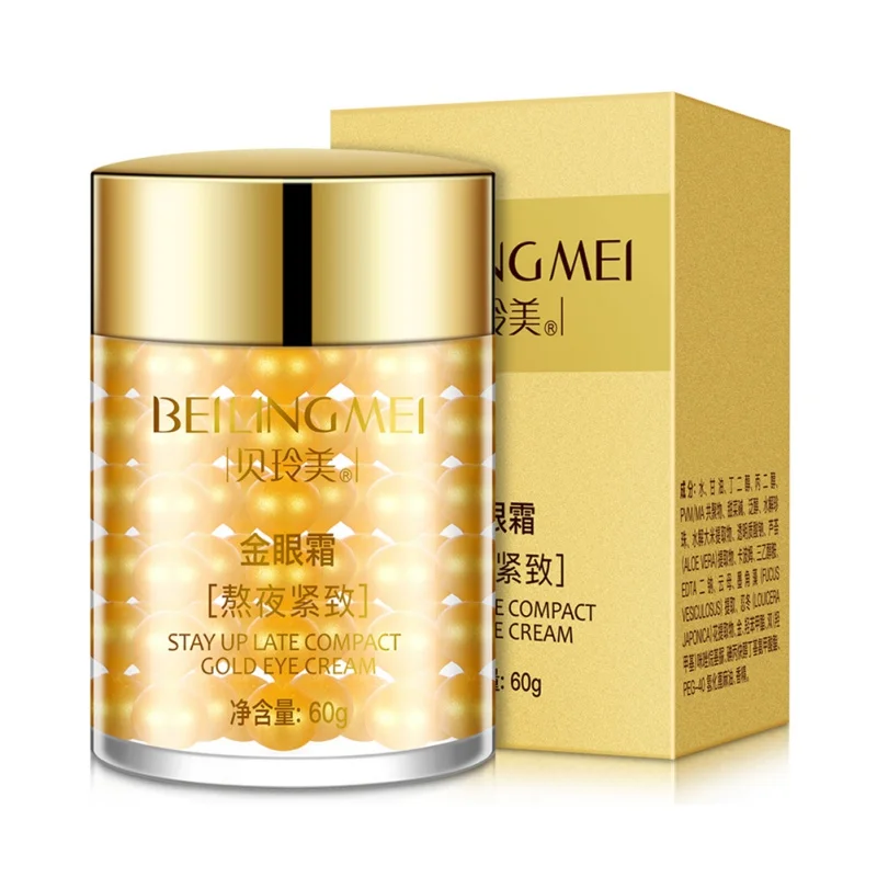 

Gold Eye Serum Anti Dark Circles Anti-Aging For the Eye Care Moisturizing Anti-wrinkle Eye Cream Dropshipping
