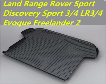 

5D Rear Trunk Tray Liner Cargo Pad Mats 100% Fit For Land Range Rover Sport Discovery Sport 3/4 LR3/4 Evoque Freelander 2 Vogue