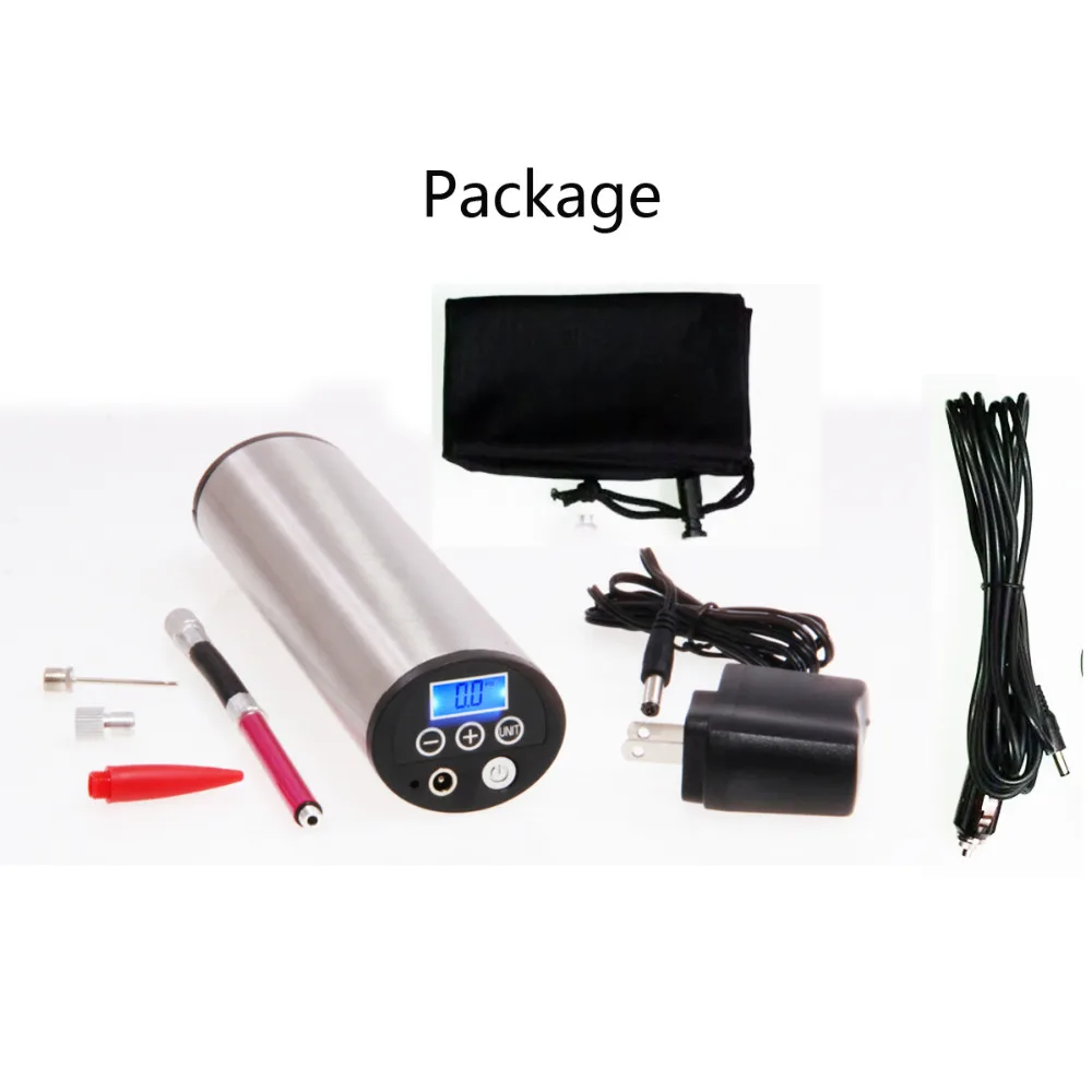 

15 INBIKE High Pressure Electric Bicycle Pump LED Light Multifunctional Automatic Inflator for Motorcycle MTB Bike Accessories